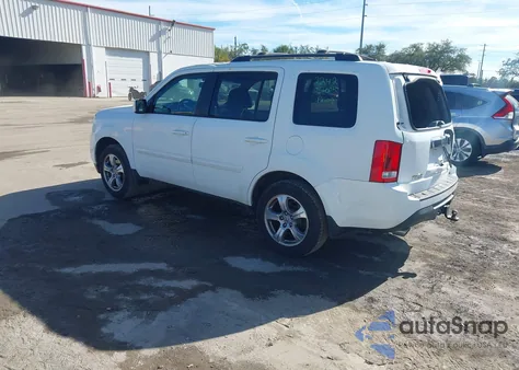 2013 Honda Pilot Ex-L from USA, damaged, VIN 5FNYF4H58DB021906